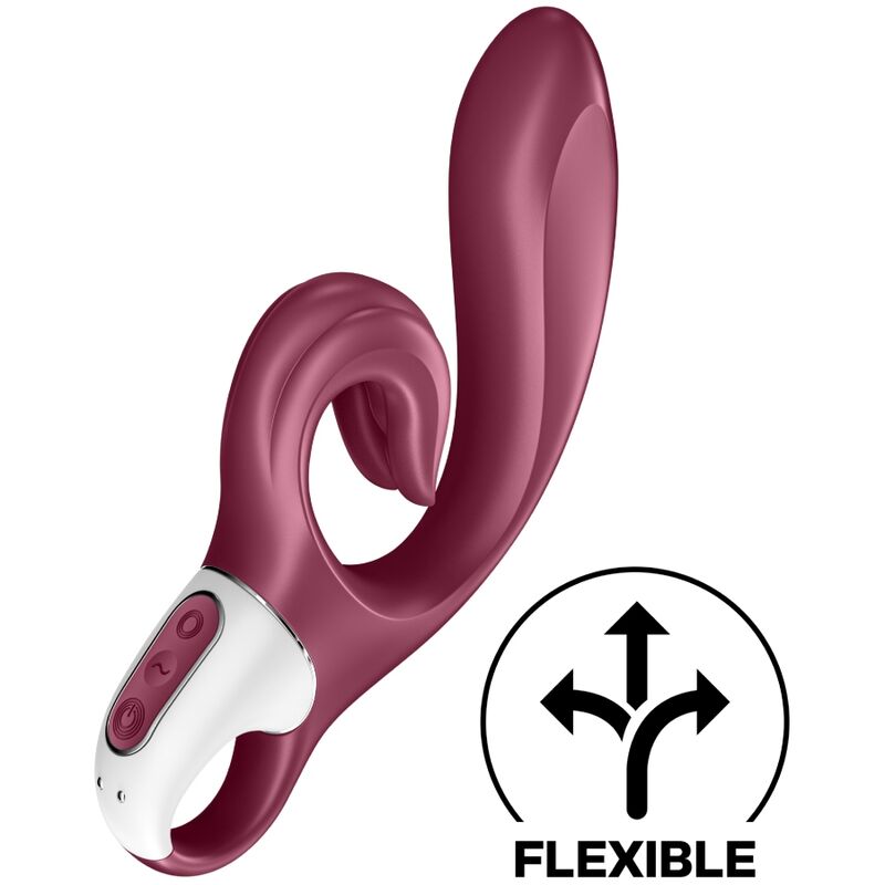 SATISFYER - LOVE ME RABBIT VIBRATION RED - RED - 8