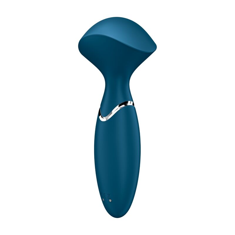 SATISFYER - MINI WOND-ER GREY - BLUE - 5