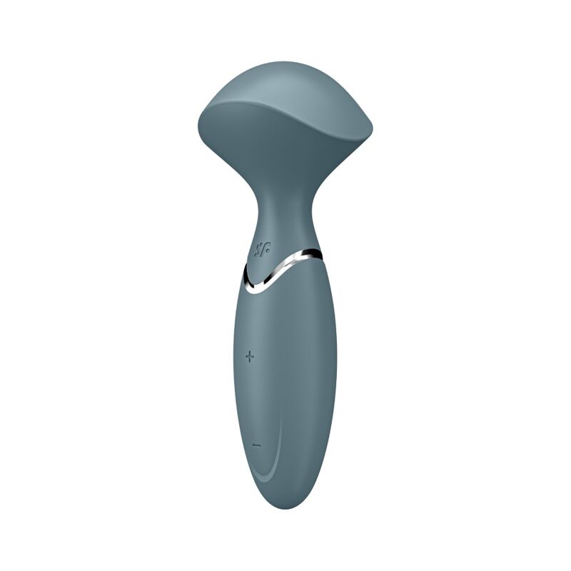SATISFYER - MINI WOND-ER GREY - BLUE - 9