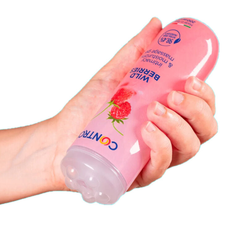 CONTROL - MASSAGE GEL 3 IN 1 WILD BERRIES 200 ML - 3