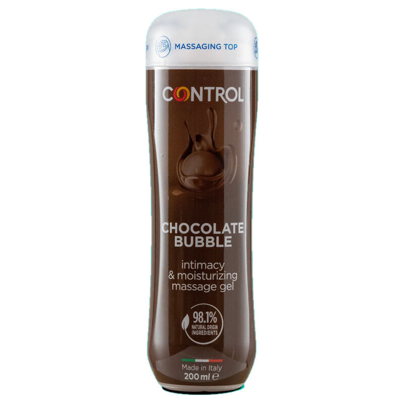 CONTROL - MASSAGE GEL 3 IN 1 CHOCOLATE BUBBLE 200 ML - 4