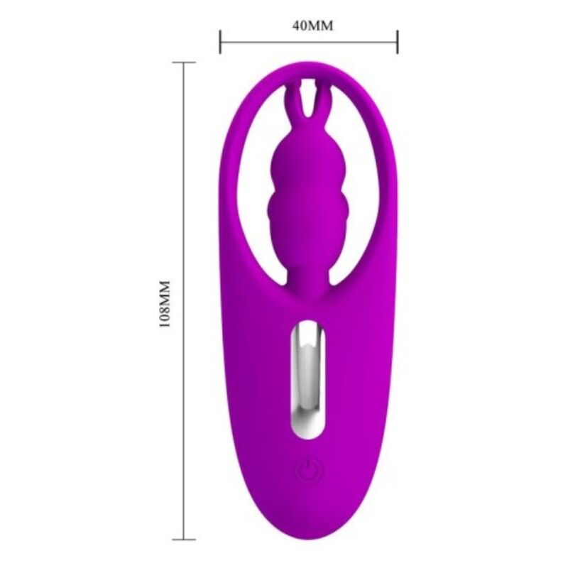 PRETTY LOVE - WILD RABBIT STIMULATOR FOR PANTIES WITH REMOTE CONTROL LILAC - 2
