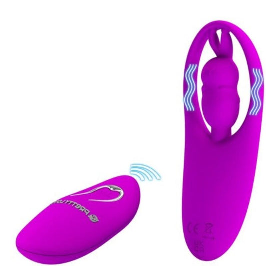 PRETTY LOVE - WILD RABBIT STIMULATOR FOR PANTIES WITH REMOTE CONTROL LILAC - 1