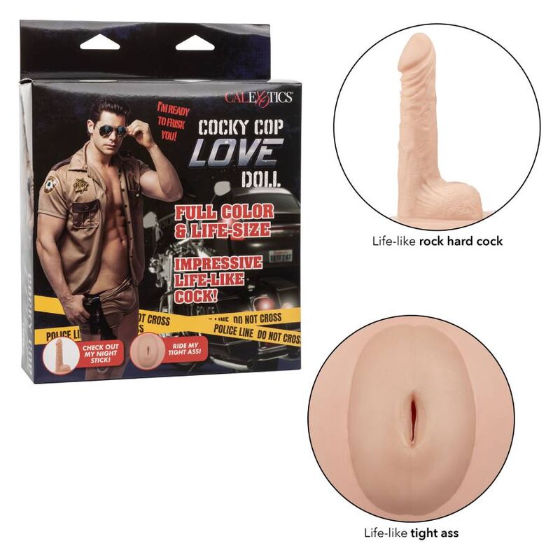 CALEXOTICS - COCKY COP LOVE DOLL - 2