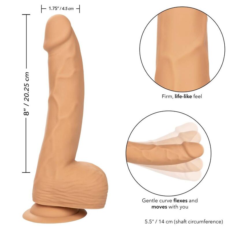 CALEXOTICS - SILICONE STUDS 20.32 CM SKIN - 8