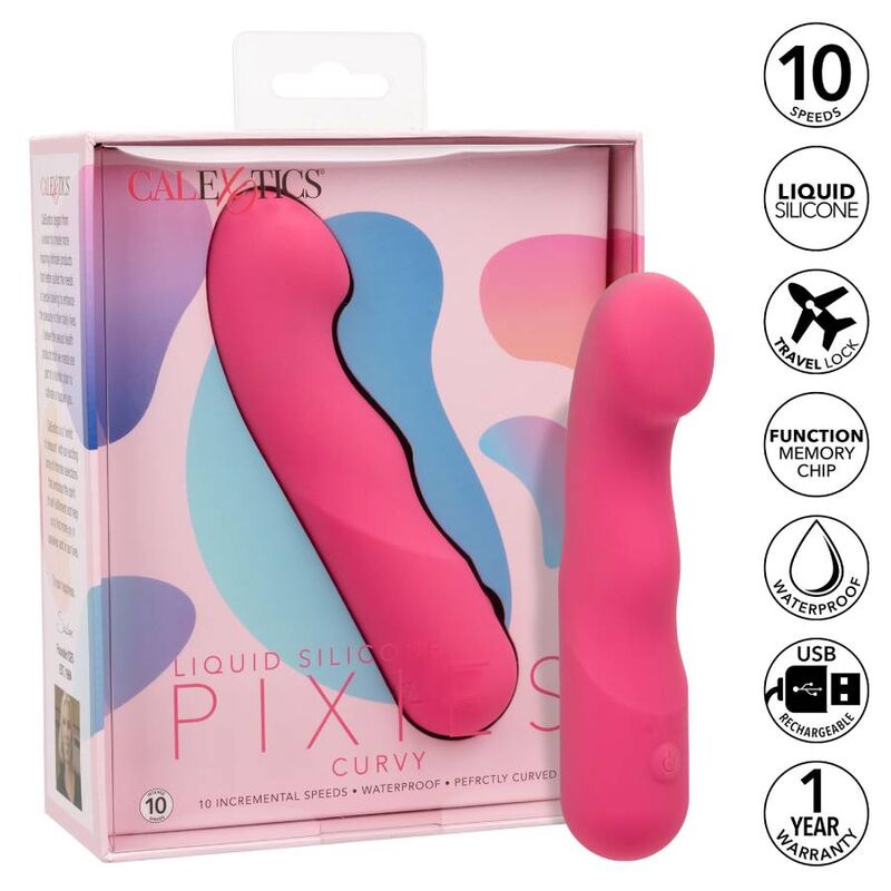 CALEXOTICS - PINK CURVY PIXIES