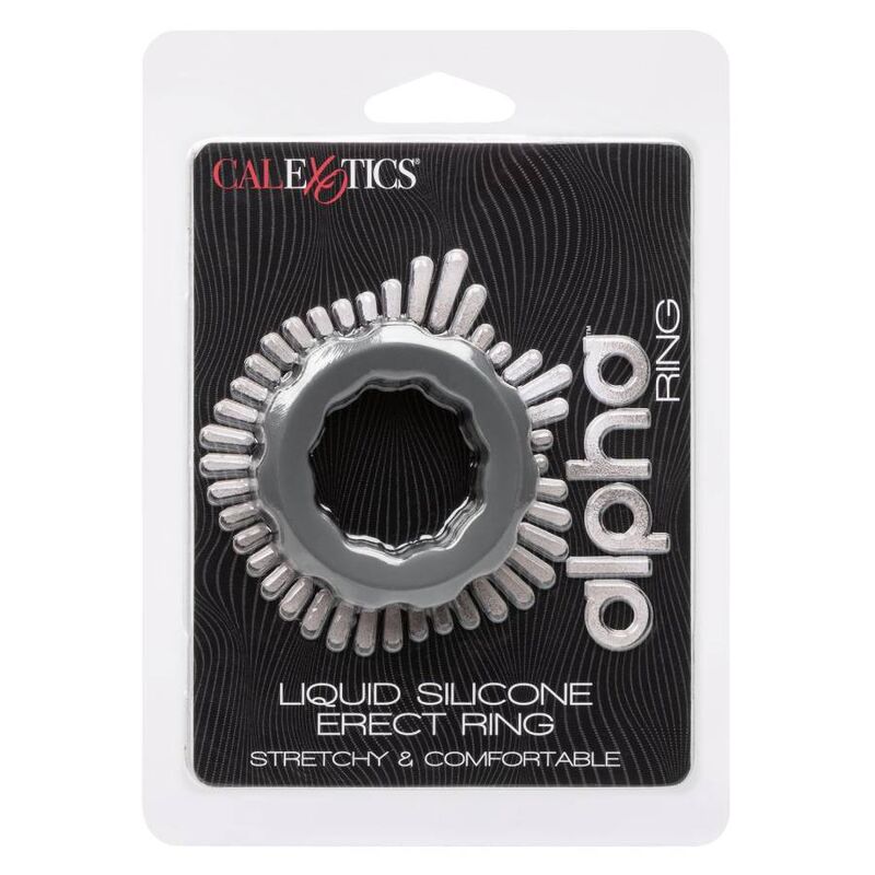 CALEXOTICS - ALPHA ERECT RING GREY - 5