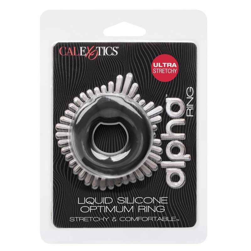 CALEXOTICS - ALPHA OPTIMUM RING BLACK - 8
