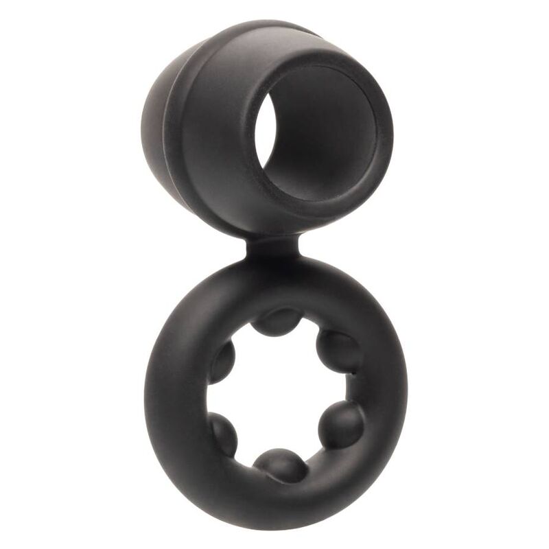 CALEXOTICS - BAGUE ALPHA DUAL MAGNUM NOIRE