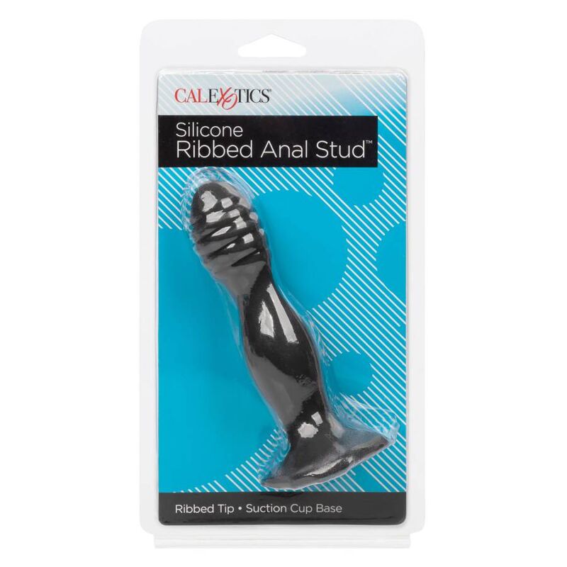 CALEXOTICS - RIBBED ANAL STUD - 7