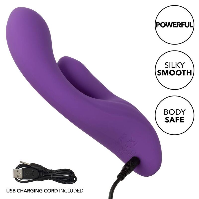 CALEXOTICS - STELLA DUAL PLEASER VIOLET - 10