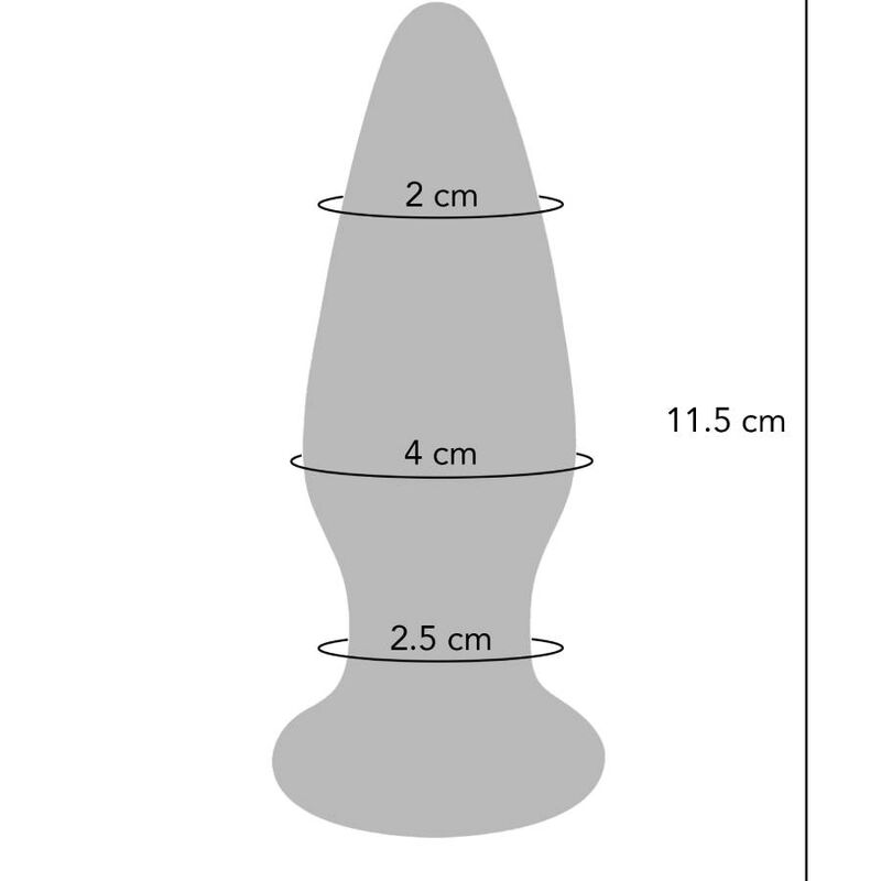 TOYJOY - THE SHINING VIBRATING GLAS BUTTPLUG - 8