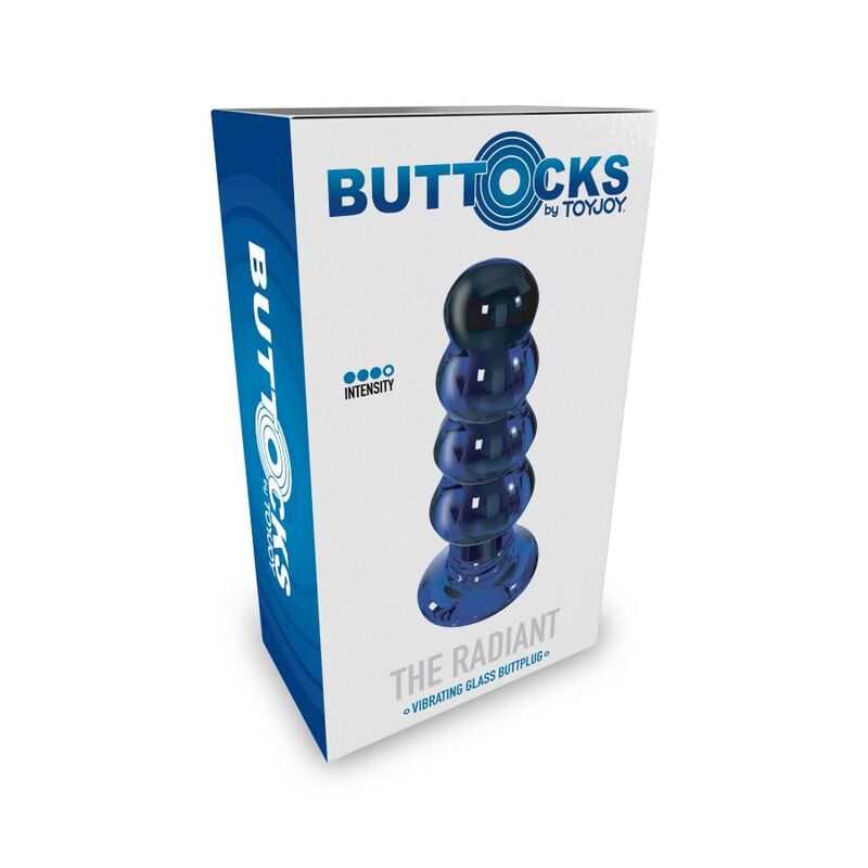 TOYJOY - BUTTOCKS THE RADIANT GLASS BUTTPLUG - 1