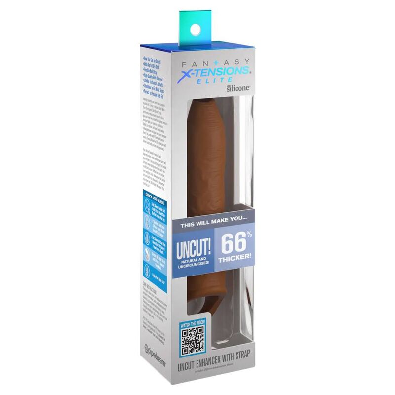 PIPEDREAMS - MANCHE NON COUPÉE 17,78 CM AVEC BANDE CARAMEL