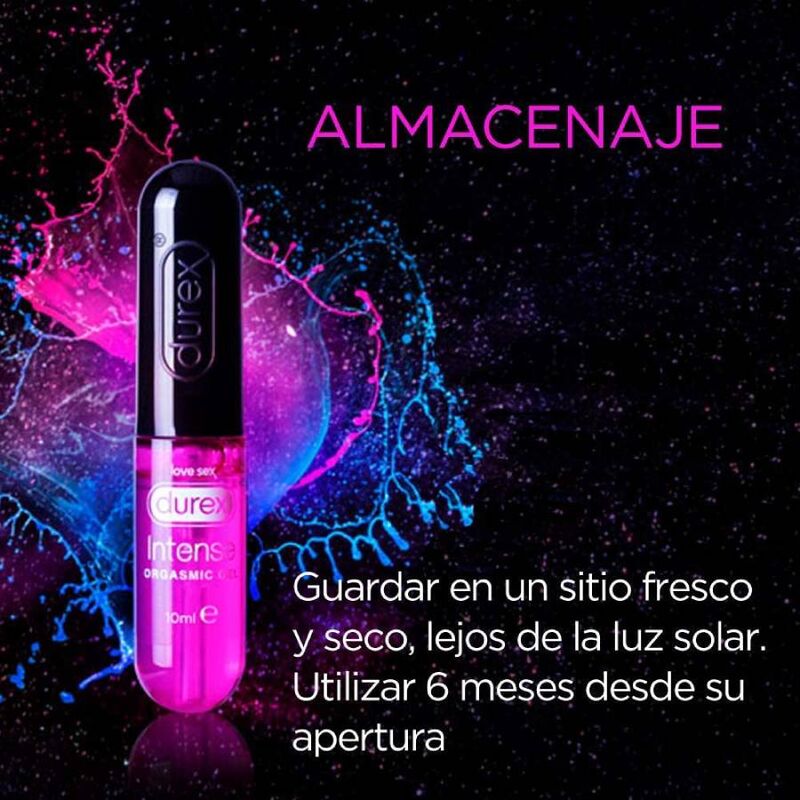 DUREX - LUBRICANT ORGASMIC GEL 10 ML - 1