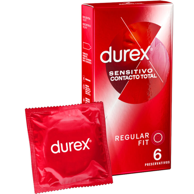 DUREX - SENSITIVE CONTACT TOTAL 6 UNITS - 1