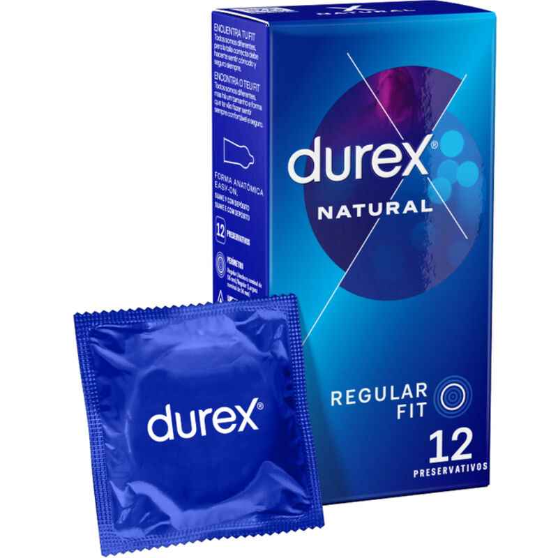 DUREX - NATURAL PLUS 12 UNITÀ - Secretroomsexyshop