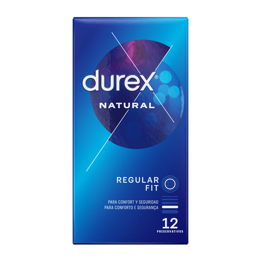 DUREX - NATURAL PLUS 12 UNITÀ - Secretroomsexyshop