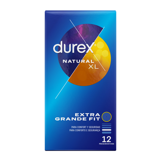 DUREX - NATURALE XL 12 UNITÀ - Secretroomsexyshop