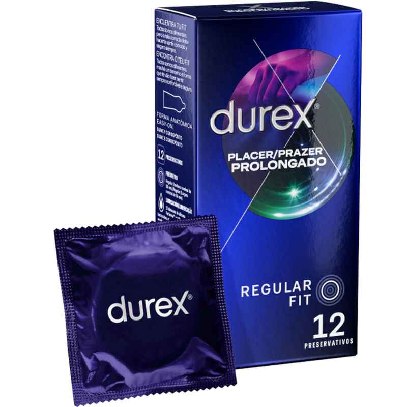 DUREX - PIACERE PROLUNGATO RITARDATO 12 UNITÀ - Secretroomsexyshop