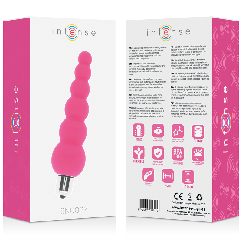 INTENSE - SNOOPY 7 SPEED SILICONE INTENSE PINK
