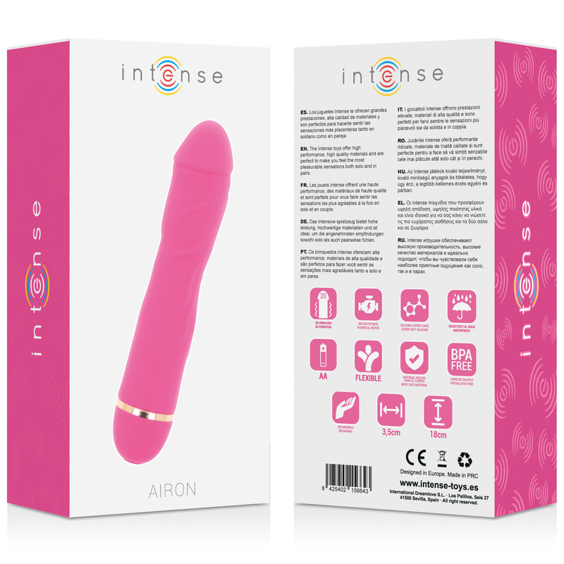 INTENSE - AIRON 20 SPEEDS SILICONE PINK - 3