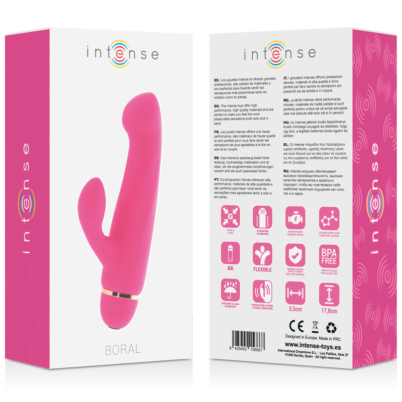 INTENSE - BORAL 20 SPEEDS SILICONE PINK - 4