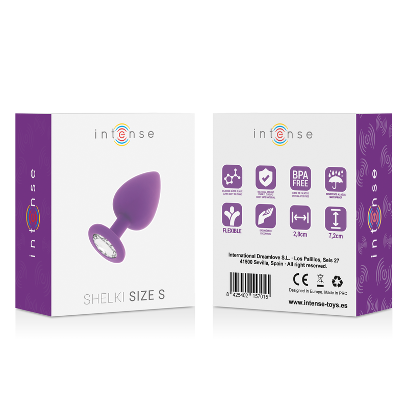 INTENSE - SHELKI S PLUG ANAL LILAC - 4