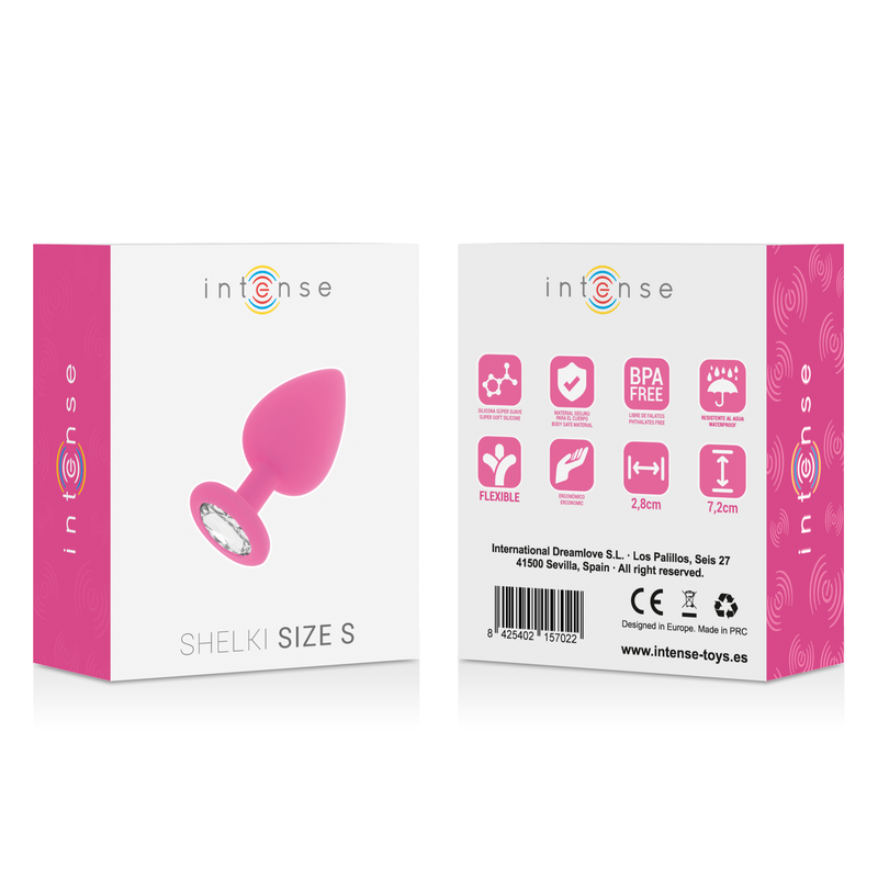INTENSE - SHELKI S PLUG ANAL FUCHSIA - 4