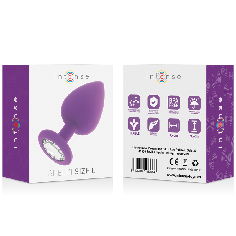 INTENSE - SHELKI L PLUG ANAL LILAC - 4