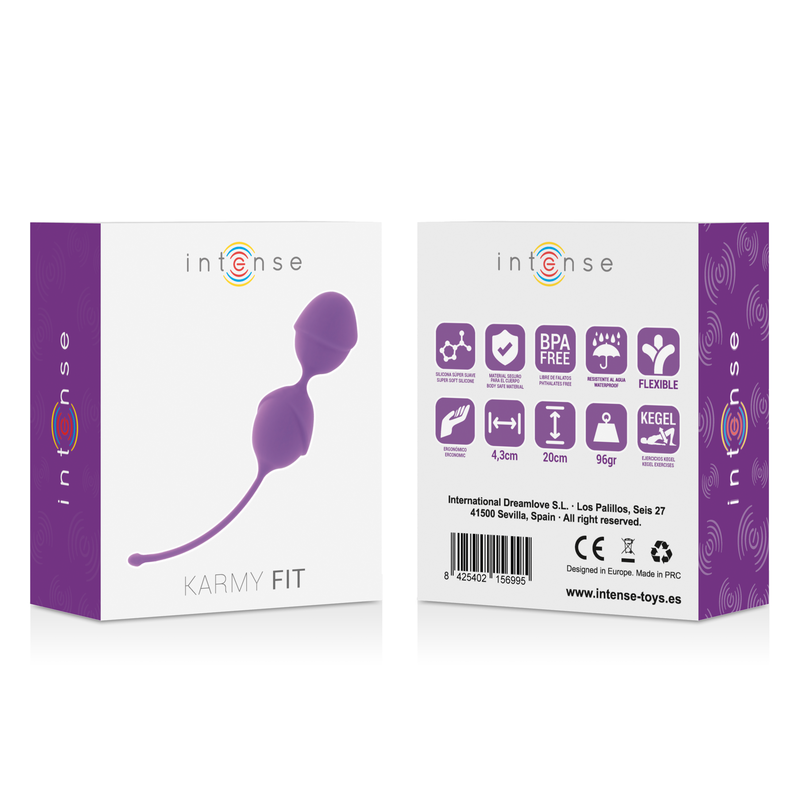 INTENSE - KARMY FIT KEGEL SILICONE LILAC - 2