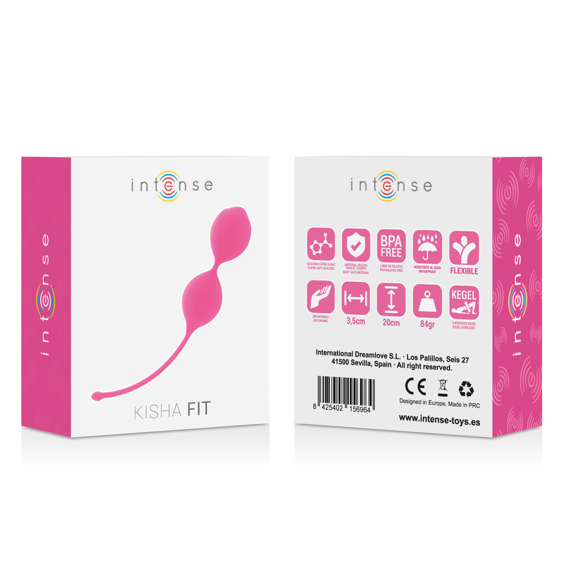 INTENSE - KISHA FIT SILICONE KEGEL FUCHSIA - 2