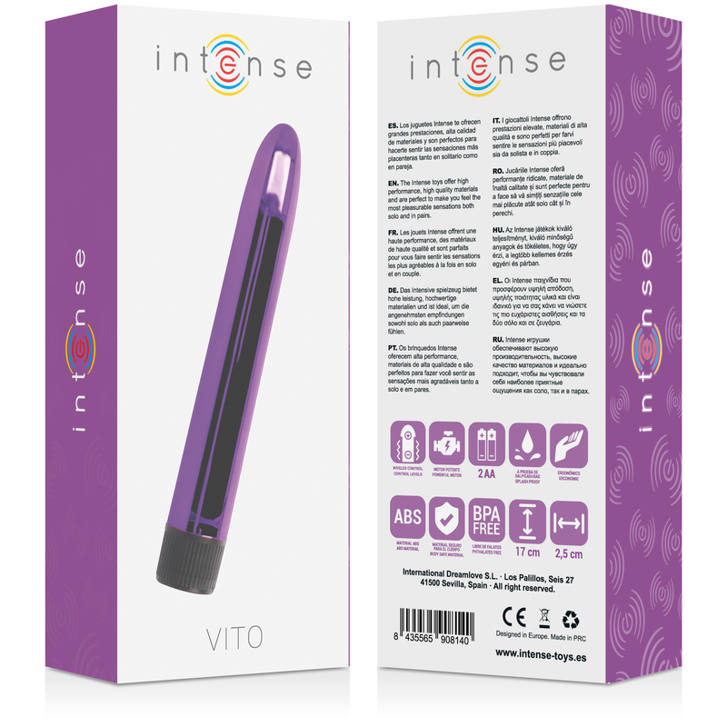 INTENSE - VITO LILAC VIBRATOR - 3