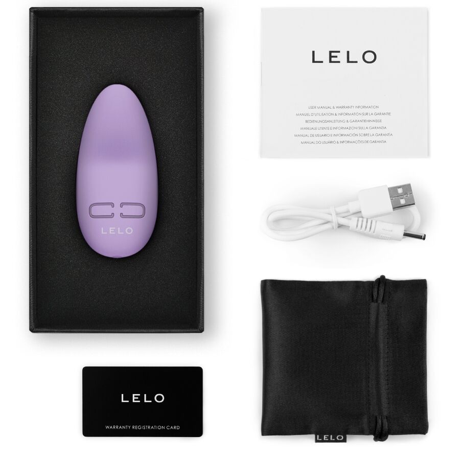 LELO - LILY 3 PERSONAL MASSAGER - PURPLE - GREEN - 6