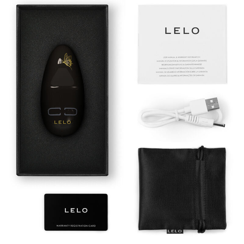 LELO - NEA 3 PERSONAL MASSAGER - BLUE - BLACK - 5