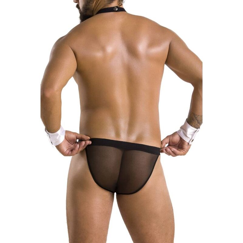 PASSION - 036 SLIP ALFROJO BLACK S/M - L/XL - 7