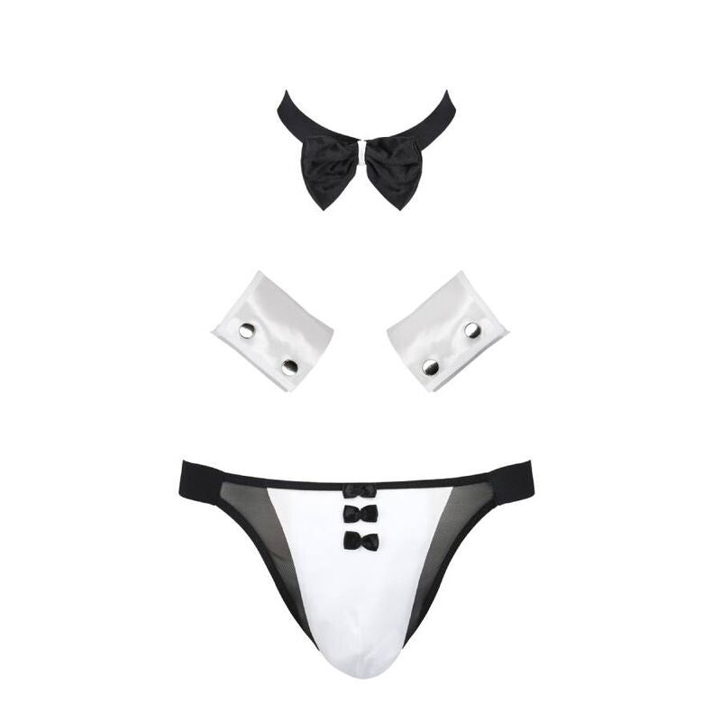 PASSION - 036 SLIP ALFROJO BLACK S/M - L/XL - 5
