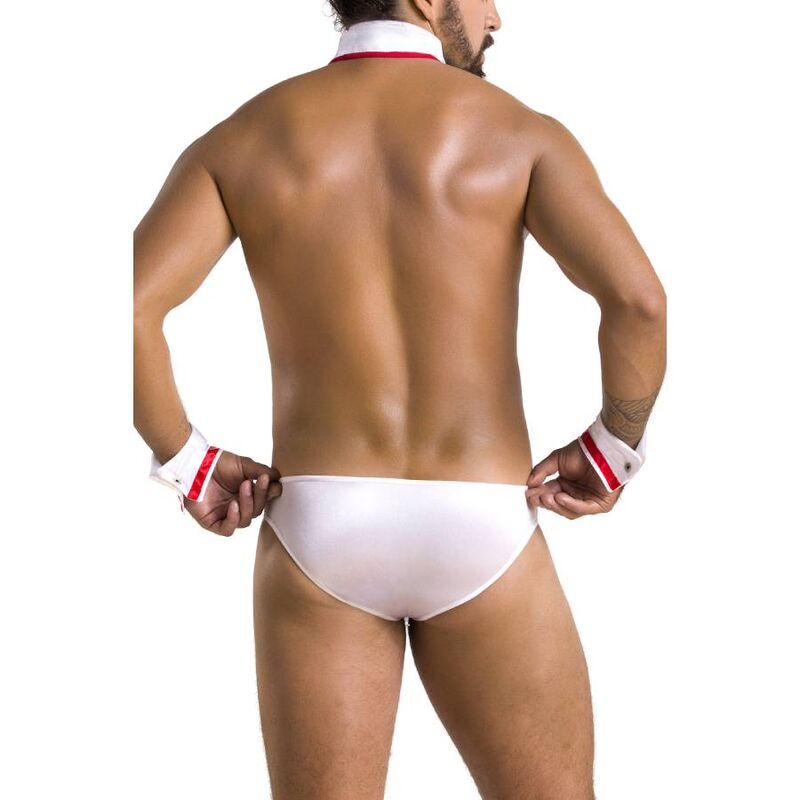 PASSION - 037 SLIP GREGORY WHITE S/M - L/XL - 4