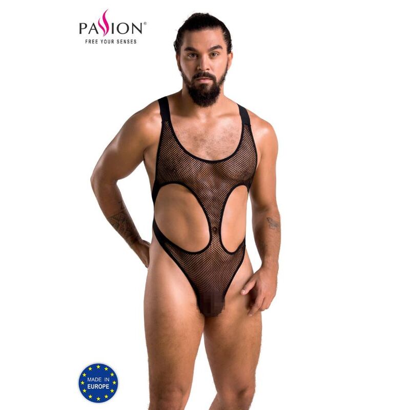 PASSION - 040 BODY LEON BLACK S/M - L/XL - 1