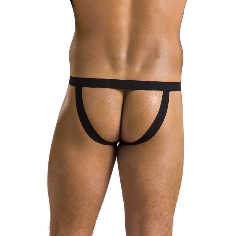 PASSION - 044 SLIP OPEN BEN BLACK S/M - L/XL - 8