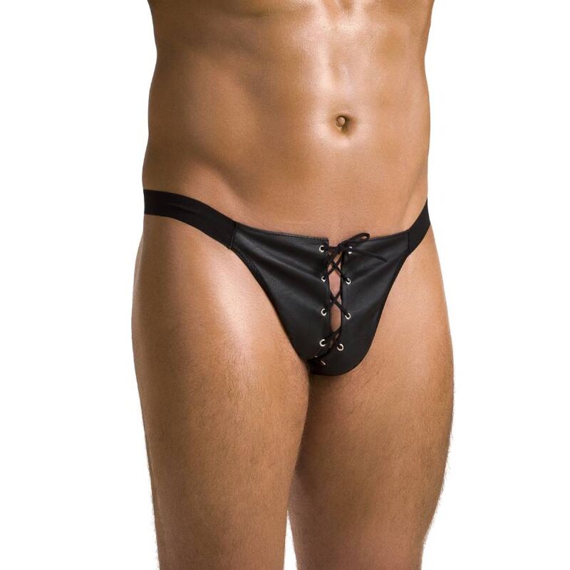 PASSION - 044 SLIP OPEN BEN BLACK S/M - L/XL - 7