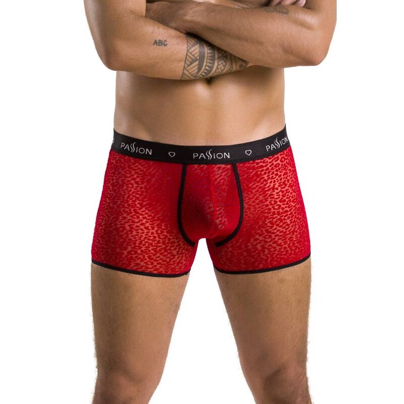 PASSION - 046 SHORT PARKER RED S/M - L/XL - 3
