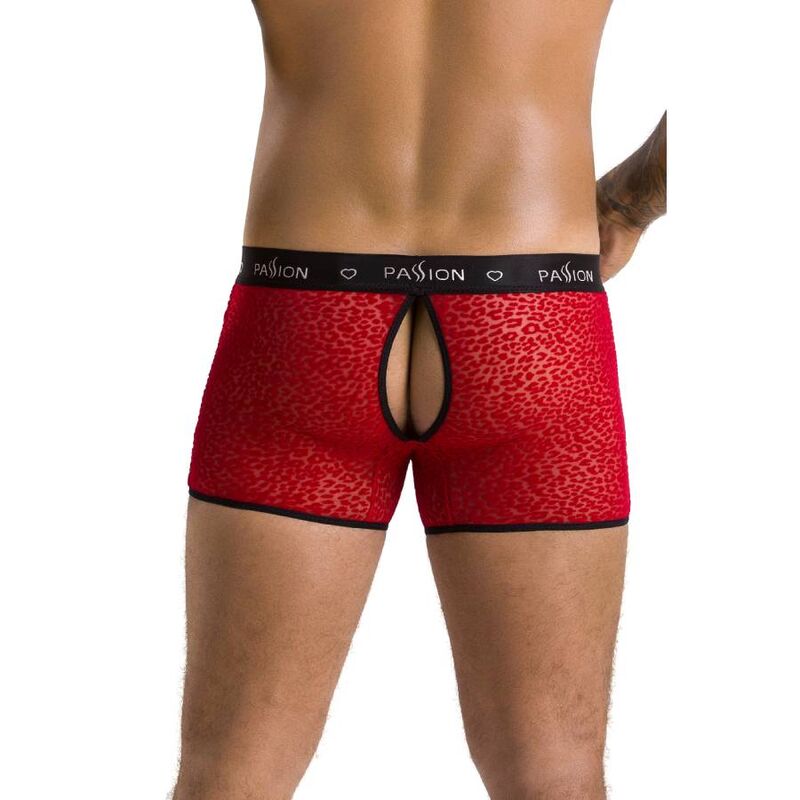 PASSION - 046 SHORT PARKER RED S/M - L/XL - 4