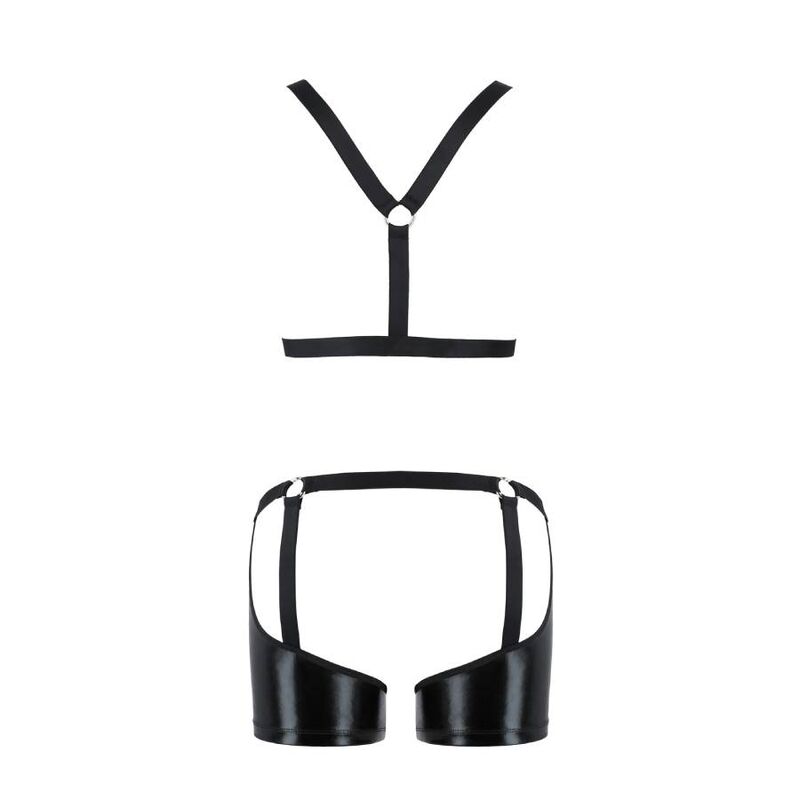 PASSION - 047 SET ARON BLACK S/M - S/M - 9