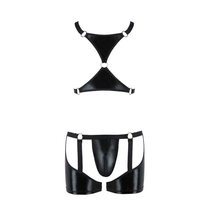 PASSION - 047 SET ARON BLACK S/M - L/XL - 5