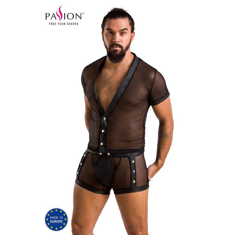 PASSION - 052 SET MICHAEL BLACK S/M - S/M - 4