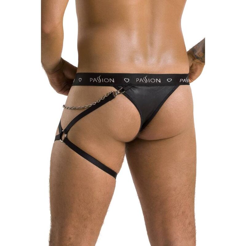PASSION - 058 BILL THONG BLACK L/XL - L/XL - 10