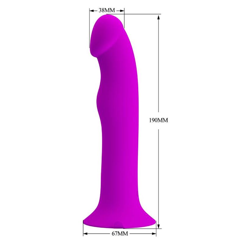 PRETTY LOVE - MURRAY VIBRATOR AND G-POINT STIMULATOR PURPLE - 6