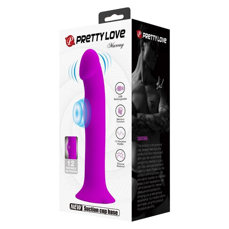PRETTY LOVE - MURRAY VIBRATOR AND G-POINT STIMULATOR PURPLE - 3