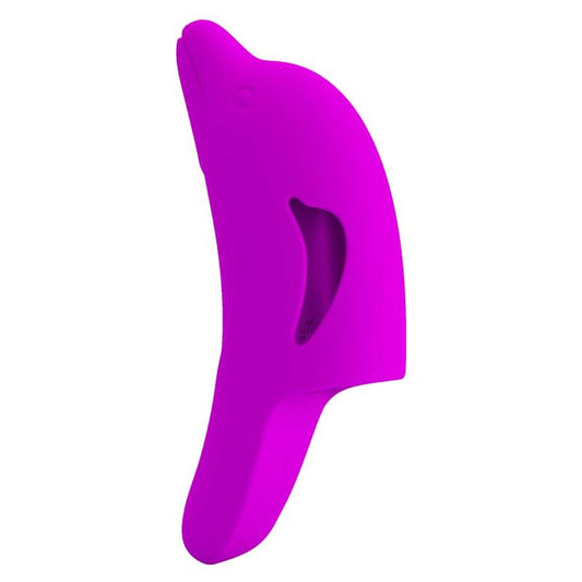 PRETTY LOVE - POWERFUL PURPLE DOLPHINI FINGER STIMULATOR